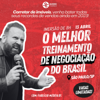 Imersão Negociação, Vendas e Fechamento – Edição São Paulo